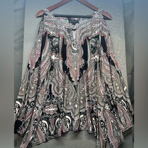 INC women blouse like new, worn once. Size 2X